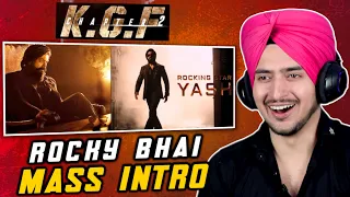 KGF CHAPTER 2 MASS INTRO Scene Reaction | Yash | Sanjay Dutt | KGF CHAPTER 2 Movie Scene Reaction