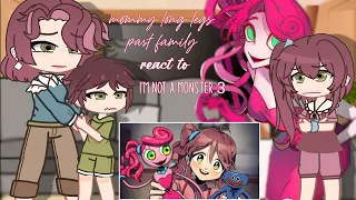 Mommy long legs past family react to “I'm not monster 3” [poppy play time] Gacha | Eva. 1/?