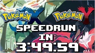 Pokemon X/Y Speedrun in 3:49:59