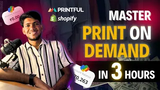 Full Print On-Demand Course With PRINTFUL 2024 | COMPLETE A-Z BLUEPRINT 2024