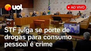 🔴 AGORA: STF retoma julgamento que pode descriminalizar o porte de maconha para uso pessoal