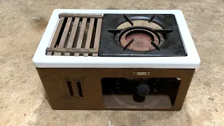 Vintage Oil Burning Cooker Restoration