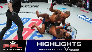 Heavyweight & Women's Featherweights Highlights | 2023 PFL Playoffs