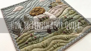 【パッチワーク】作品の仕上げ方 How to Bind and Finish Your Quilt