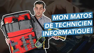 What's in my bag : Mon matériel de technicien informatique à domicile !