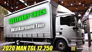 2020 Man TGL 12.250 Delivery Truck - Exterior Interior Walkaround - 2019 Nufam Karlsruhe