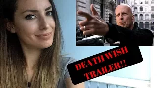 DEATH WISH (2017): TRAILER #1 REACTION!!