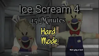 Ice Scream 4 Full Gameplay With Hard Mode In 15 Minutes