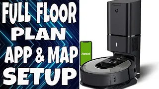 iRobot Roomba i6+ Robot Vacuum - FULL FLOOR Mapping - Step by Step How to setup MAP with APP i7+ i8+