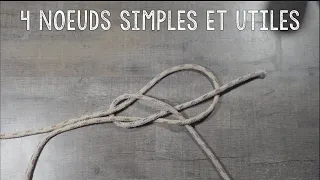 4 essential knots you NEED to know (for survival situations or at home)