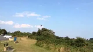 Raf chinook landing