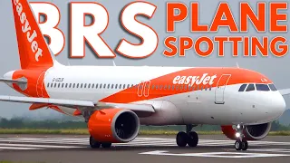 30+ MINS 4K PLANE SPOTTING (Bristol Airport) | TUI, Lufthansa, KLM, Ryanair, easyJet, Business Jets