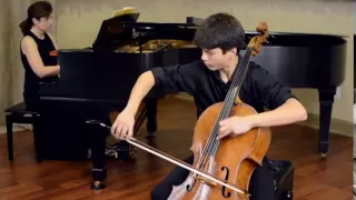 Derek Louie - Kabalevsky Cello Concerto No. 1, allegro