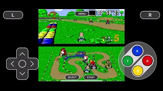 Super Mario Kart on iOS (Delta Emulator)