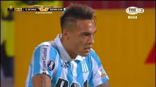 Lautaro Martínez vs Universidad de Chile（03/04/2018）Copa Libertadores 2018 HD 720p