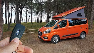 Ford Transit Custom Nugget 2.0 EcoBlue 185 TEST Kamperovana