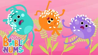 Dumplings De Arroz Tramposo Pegajoso | Los Bumble Nums | Caricatura para Niños