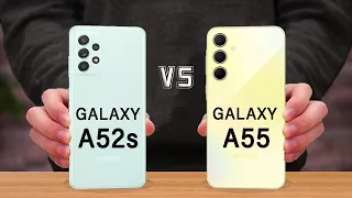 Samsung Galaxy A55 Vs Samsung Galaxy A52s 5G