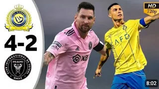 INTER MIAMI VS AL NASSR  4-2 GOALS HIGHLIGHTS JAN 27, 2024