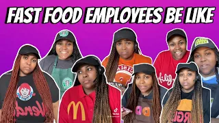 FAST FOOD EMPLOYEES BE LIKE || MAMAA.ARII *SUPER COMPILATION*