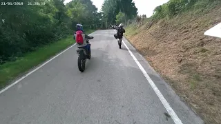 Enduro vs trial! Funny moments.