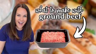 Mouth-watering GROUND BEEF recipes YOU will WANT on repeat! | QUICK & EASY recipes