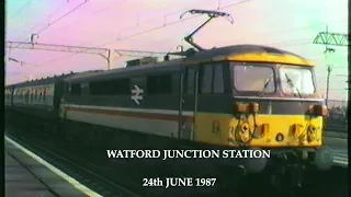 BR in the 1980s Watford Junction Station in June 1987