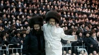 ‫Satmar Rebbe Dancing Mitzvah Tanz In Israel