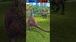 Jurassic World Alive II NODOPATOTITAN VS TYRANNOLOPHOSAURS II Dinosaurs Game