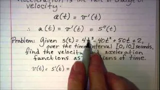 Application of Higher Order Derivatives