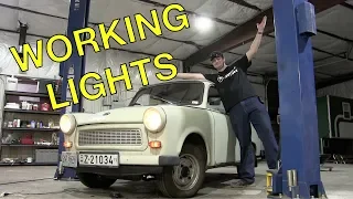 Fixing The Trabant's Awful Lights And Some Other Things