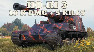 Ho-Ri 3  10K Damage 5 Kills  World of Tanks Replays WORLD OF TANKS