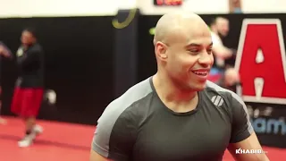 Хабиб и Феpгюсон  Тренировка UFC 223  Тренировочный лагеpь