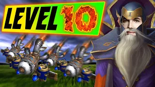 Level 10 Archmage Against 6 Gryphon Aviaries WTF - WC3 - Grubby