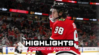 HIGHLIGHTS: Chicago Blackhawks vs. Anaheim Ducks