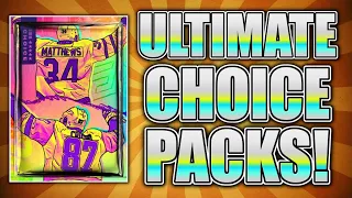 OPENING 5 ULTIMATE CHOICE PACKS - ARE THEY WORTH IT? - NHL 22 Pack Opening