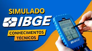 SIMULADO IBGE 2022 - CONHECIMENTOS TÉCNICOS (RECENSEADOR)