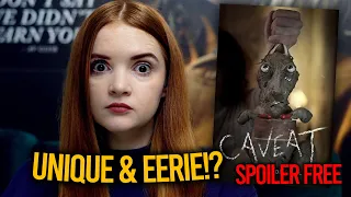 Caveat (2020) SHUDDER HORROR THRILLER MYSTERY MOVIE Spoiler Free Review | Spookyastronauts