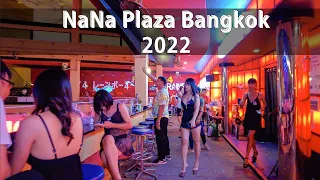 曼谷夜生活午夜 Sukhumvit 4 Nana Plaza-2022 BangkokWalker Thailand 4K Travel Vlog