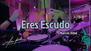 "Eres escudo" Marcos Vidal - efra_ølmos- drum cover 🎧 #drumcam
