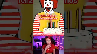 El oscuro secreto de GRIMACE y Ronald McDonald!!😰 ATERRADORA historia real😱☠️ #grimace #shorts