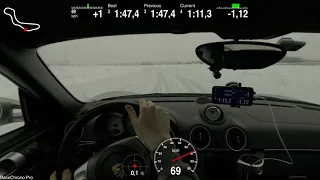 ADM Raceway, Porsche 987 Cayman S Winter Track Fast Lap