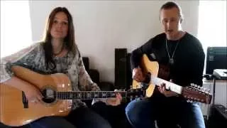 Heroes - Måns Zelmerlöw - acoustic cover by Tina Stenberg and Anders Vidhav