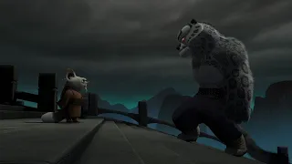 Kung Fu Panda 1 Usta Şifu vs Tai Lung - Tai Lung Çıldırmış Olmalı.