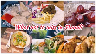 Places To Eat In Manali | Manali Food Tour | Momos | Thupka | Fried rice | Chowmein