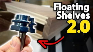 This will change the way you build floating shelves FOREVER!