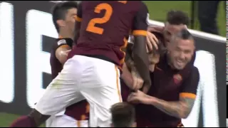 Roma-Torino 3-2 gol Totti (20-04-2016) Serie A