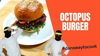 Octopus Burger! You Should Try It! #octopus