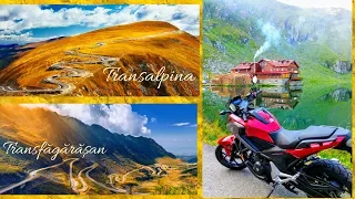 Two Epic Roads - One Day 800 Km ! TRANSFĂGĂRĂȘAN and TRANSALPINA || Honda NC750X | ROMANIA