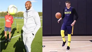 NBA Players Showing Football/Soccer Skills